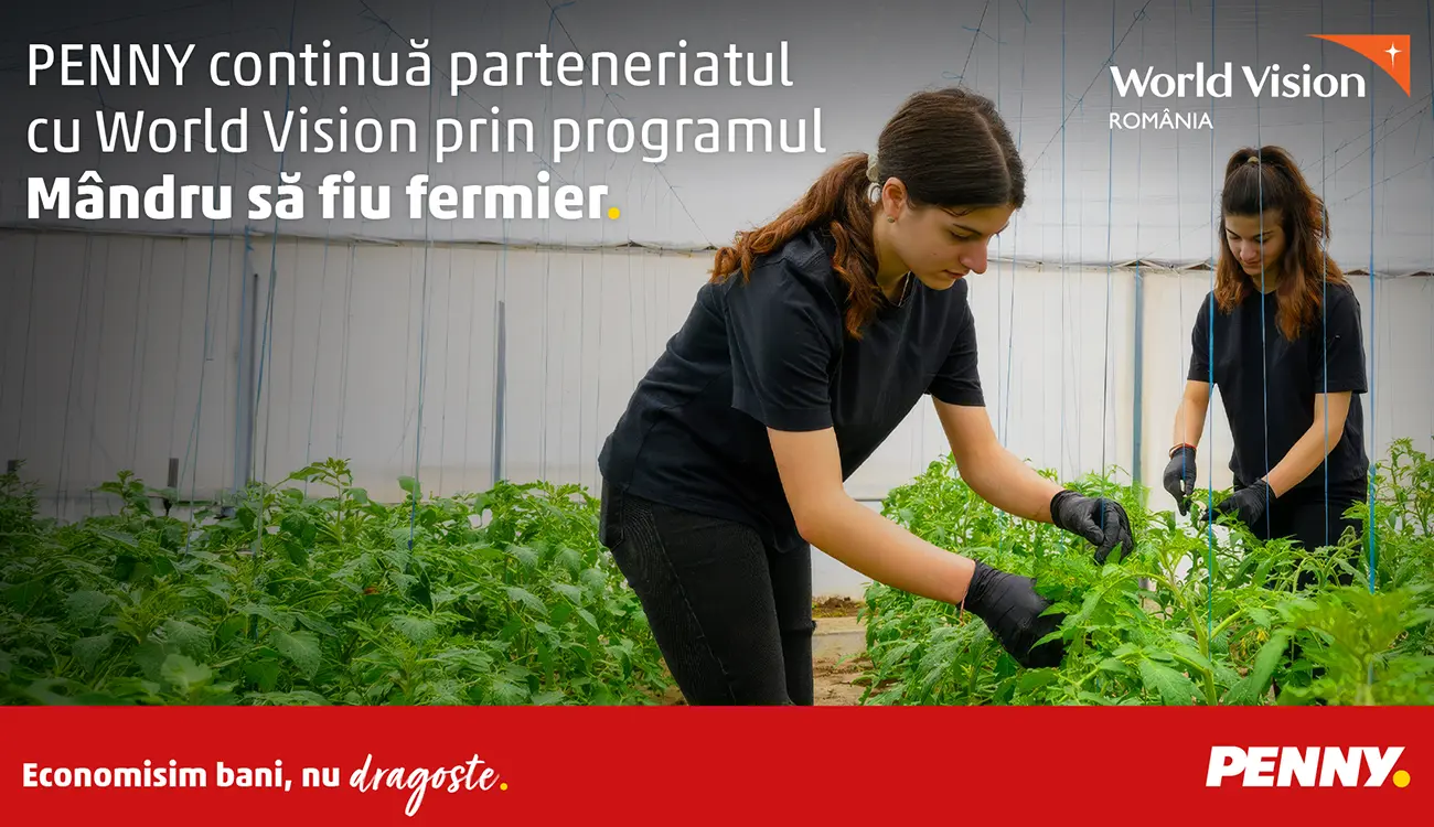 PENNY susține 85 de elevi din liceele agricole prin programul - Mândru să fiu fermier