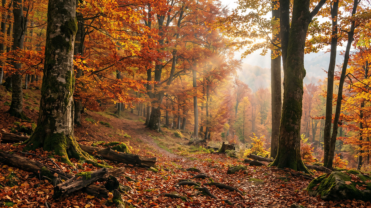 Padure de foioase in Romania